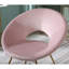 Fauteuil d'appoint rembourré en velours soyeux Slatina-1919672815