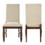 Chaise d'appoint en bois massif Donnellson-41839698
