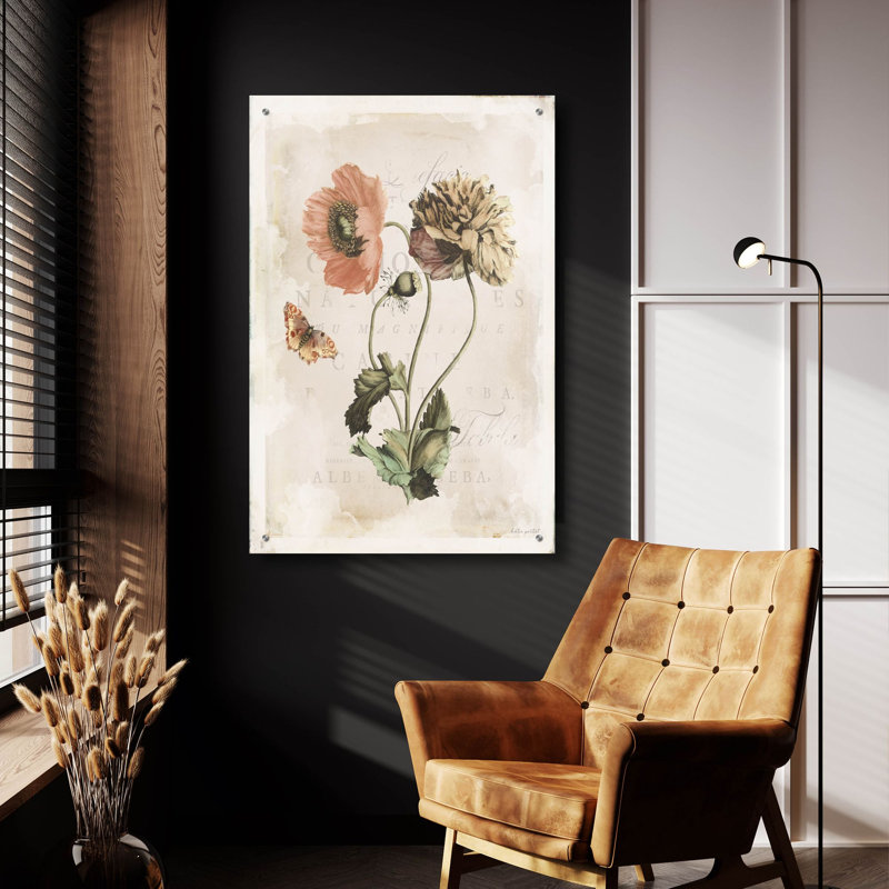 Art mural en verre antique 4 pi par Katie pertiet, H 36 po x l 24 po x P 0,2 po