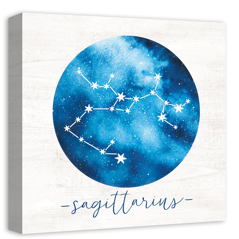 Toile sagittarius zodiac Dulin