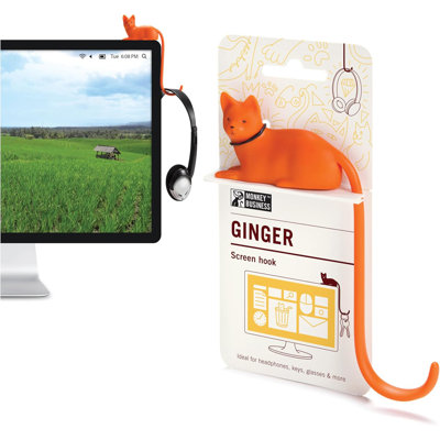 Crochet de queue pour chat Monkey Business Ginger The Cat