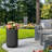 (Enhanced Interior) Concrete Round Planter / Pot With Drainage Holes-165229946-165229941