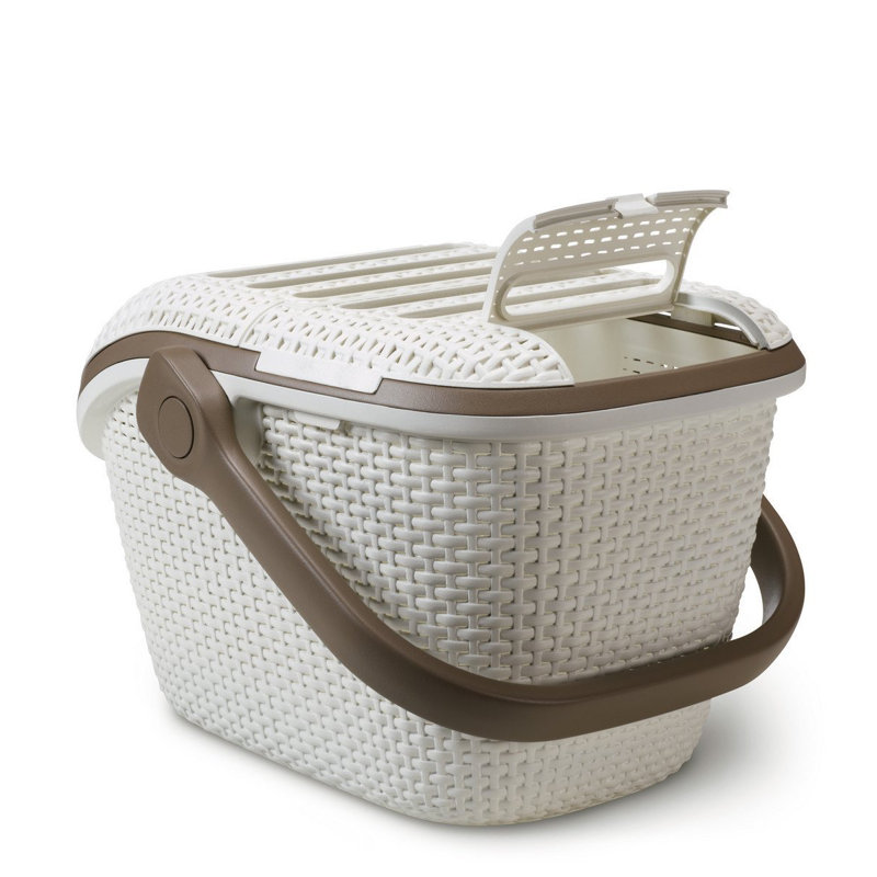 Pet Carrier, White