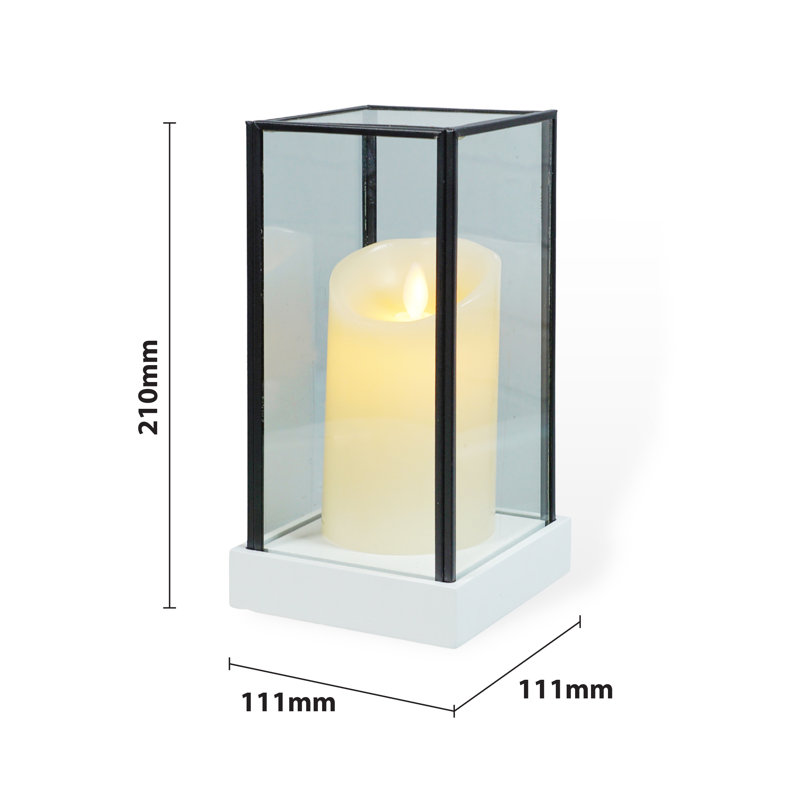 Nenzel Glass Tabletop Hurricane