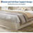 Wood Platform Bed Frame with Fluted Design, Low Profile Minimalist Bed Base, Noise‑Free & No Box Spring-1443990913-1443990918