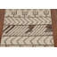 Tapis marocain ivoire fait à la main