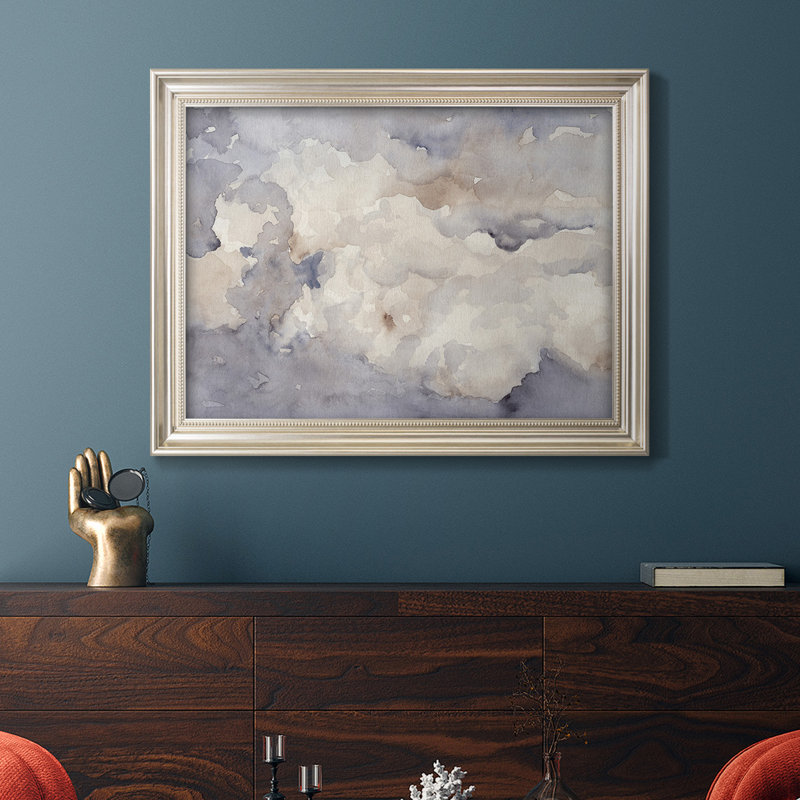 Clouds In Neutral II " Clouds In Neutral ", 25" W x 21" H