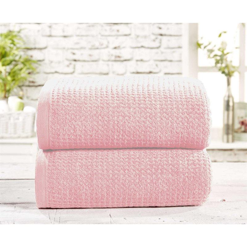 Asgari Bath Towel Bale, Pink, 2