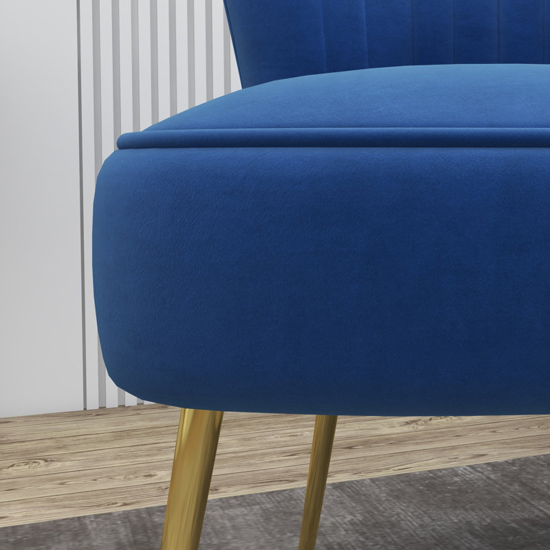 Jollette 20,9 po de large, Bleu 100% polyester