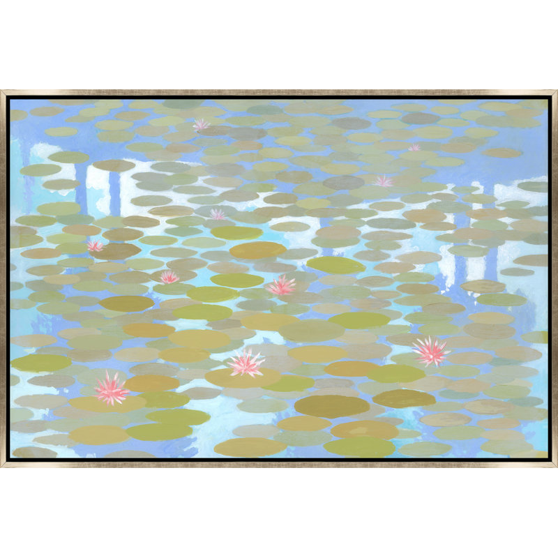 Lilies Floating Print by Sam Nash, 31.5" H x 46.5" W