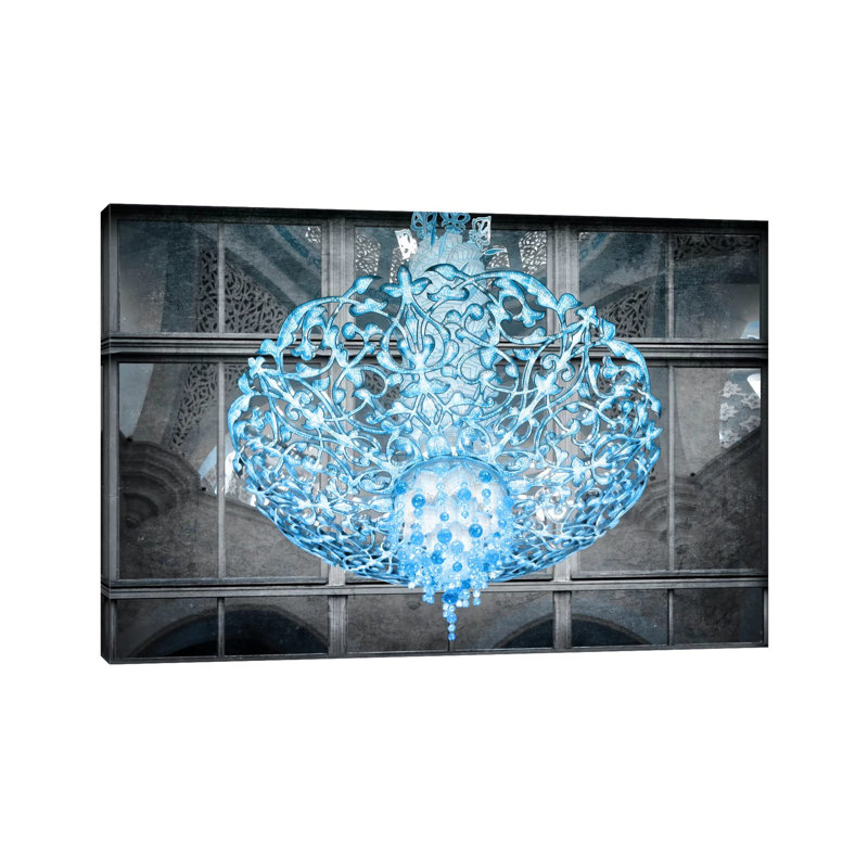 Ice lustre - impression sur toile tendue, 26'' H x 40'' W x 1.5'' D
