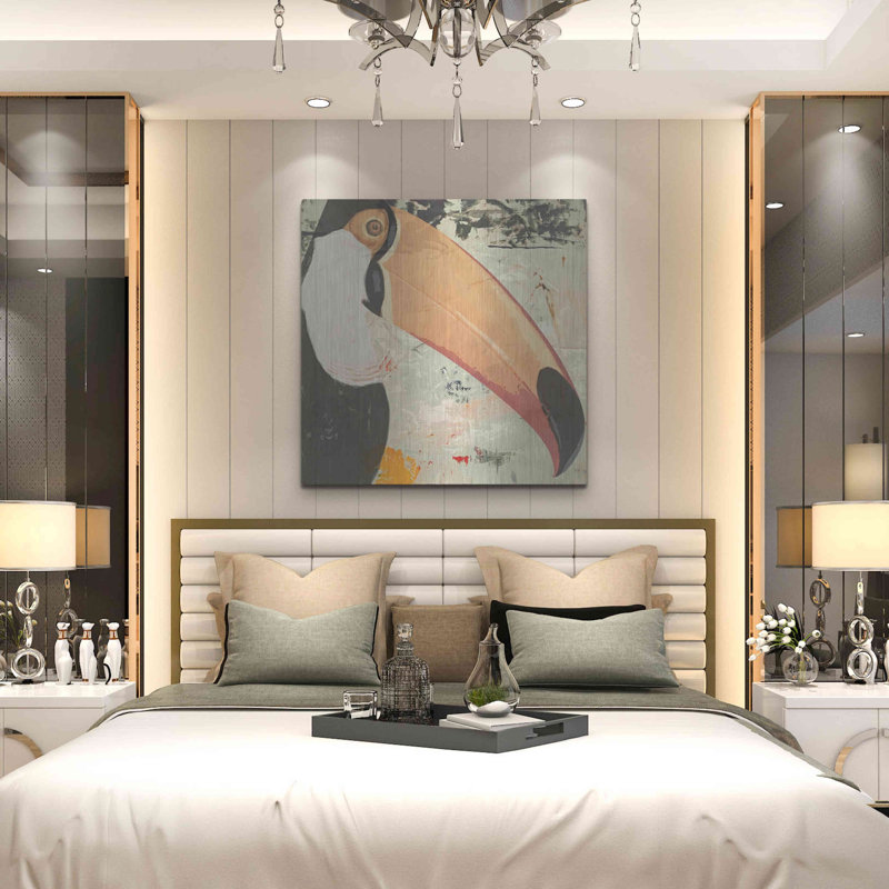 "Toucan Play 2" par Karen Smith, H 36 po x l 36 po
