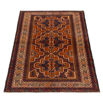 Teimani Brown Rug 3'8" x 6'7"