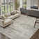 Modern Distressed Non-Slip Washable Rug