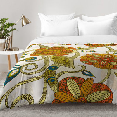 Valentina Ramos Modern & Contemporary Polyester Floral Comforter