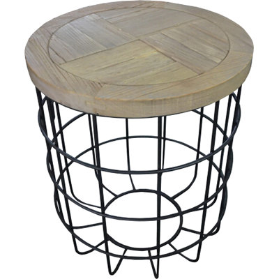 Llewellyn Solid Wood Top End Table