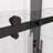 Glass shower door, sliding door