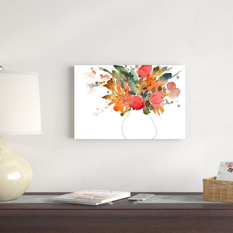 Bouquet expressif II, H 12 po x l 18 po