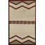 Ivory Minimalist Tribal Design Antique Native American Flatweave Navajo Rug