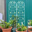 Paquet de 2 treillis de jardin en métal antirouille pour plantes grimpantes-166094203-135920809