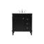 Ensemble de meuble-lavabo simple 32 po Readington-725109083