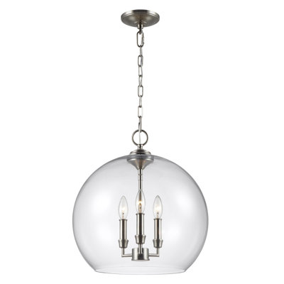 3-Light Globe Pendant