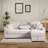 Amalyn L-Shaped Reversible Sleeper Sofa with Storage Chaise and Fold-Down Cupholders with Reversible Chaise for Living Room-96801932
