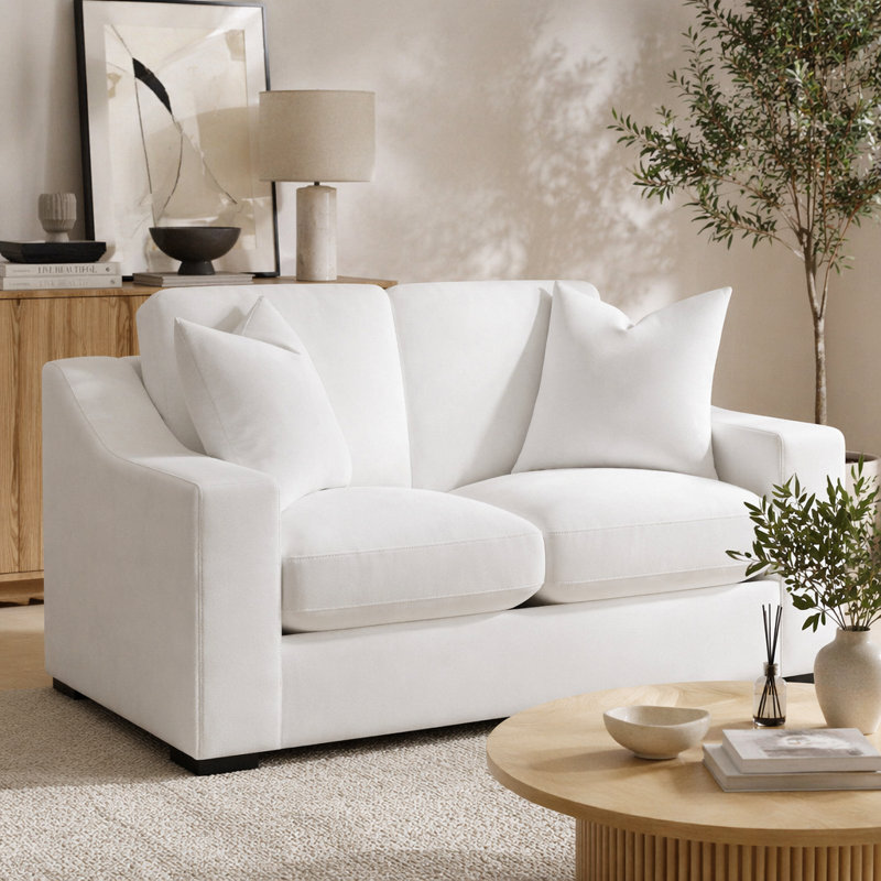 Causeuse Chelan, Blanc