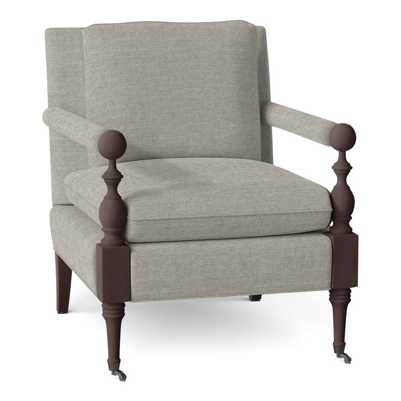Leslie Armchair, 3152 Linen, Montego Bay