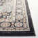 Lyndhurst Oriental Area Rug In Anthracite / Teal