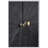 31.5x16.5x60" Cabinet, Black