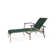 Askar Outdoor Rust-Resistant Metal Chaise Lounge