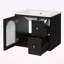 Ensemble de meuble-lavabo sophistiqué avec plusieurs options de rangement pour les espaces compacts-914870679