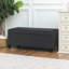 Banc de rangement avec repose-pieds à couvercle relevable l 42 po Bercume-1898621152
