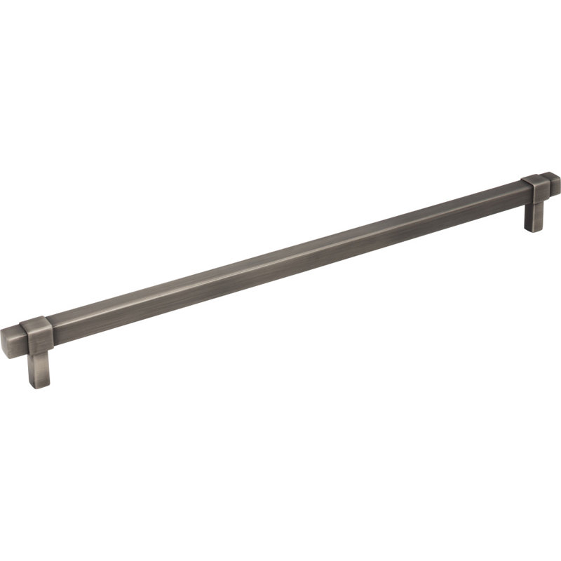 Zane Bar Pull, 3 3/4", Brushed Pewter