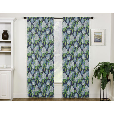 100% Cotton Room Darkening Curtain Single Panel