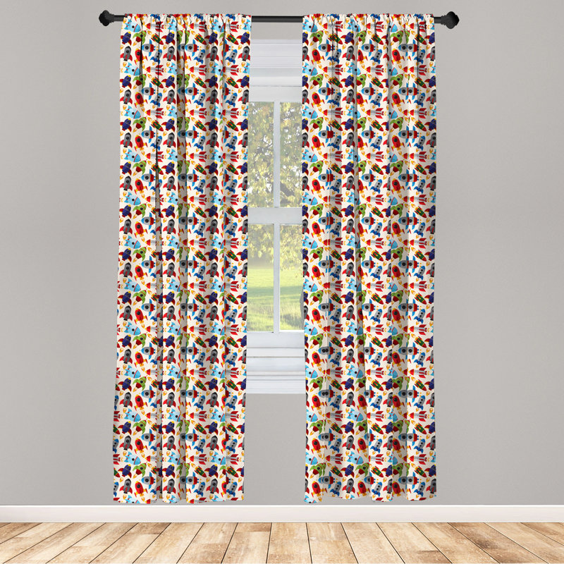 Semi-Sheer Rod Pocket Sliding Panel, 28" x 63"