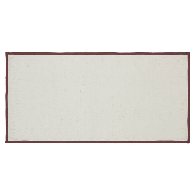 Connell Cotton Blend Non-Slip Bath Mat, 17"W x 36"L