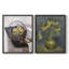 Vintage Floral XXXVII - Ensemble de 2 reproductions encadrées-949121297-949121296