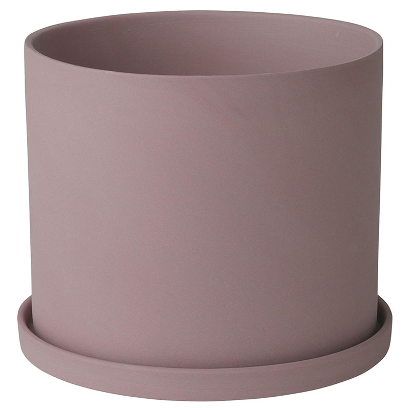 Nona Ceramic Nursery Pot, Brown