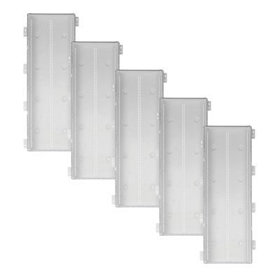 On-Q 42-inch Wi-Fi Ready Structured Media Plastic Enclosure, No Cover, 5-Pack