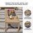 Doyle Rectangular Metal Outdoor Coffee Table , 48.75'' in. W 24.13'' in. D
