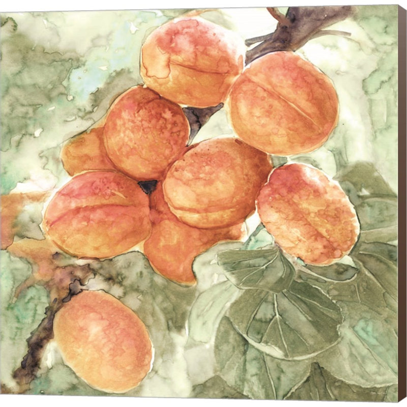 «Peach Branch» par Stellar Design Studio, art mural sur toile