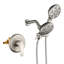 Ensemble de robinet de douche double avec valve haute pression 2 en 1-71070210