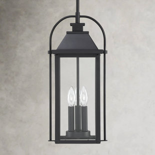 Harper 18.7" H 3-light Outdoor Hanging Pendant Light
