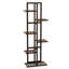 Étagère d'angle à 6 niveaux en bambou pour plantes, tablette d'intérieur haute pour plusieurs plantes-1043367402
