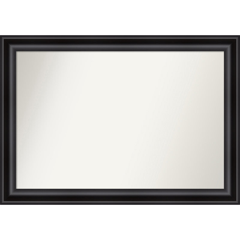 Miroir d'appoint mural en plastique Churchton, 33,75 po x 47,75 po