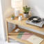 Recessed Power Strip with 2 Outlets & 2 USB Ports, Flush Mount Built-in Desk Power Outlet for Furniture Countertop