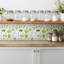 Avayla 30cm x 30cm PVC Mosaic Tile in Green