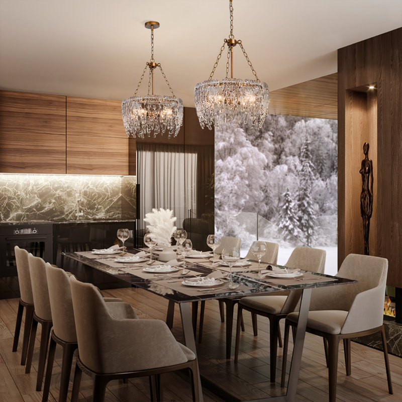 Mattei 4 - Light Dimmable Chandelier
